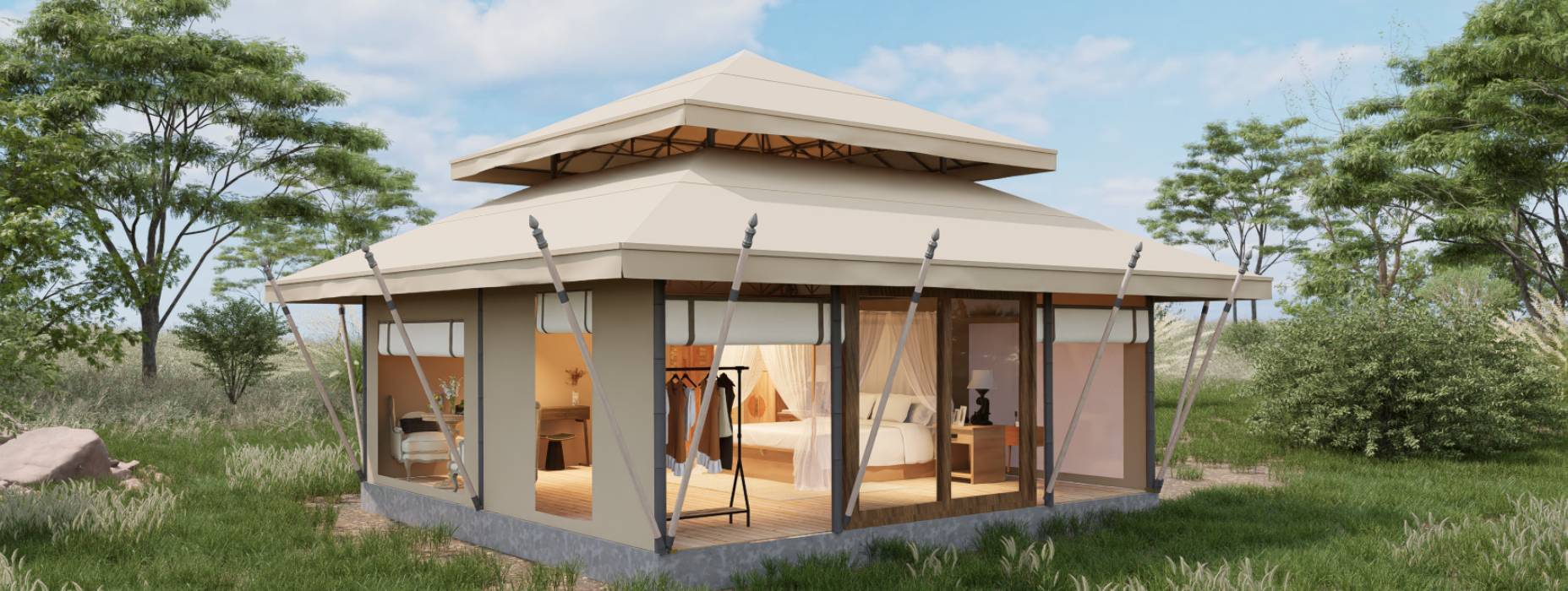 永平县户外野奢帐篷